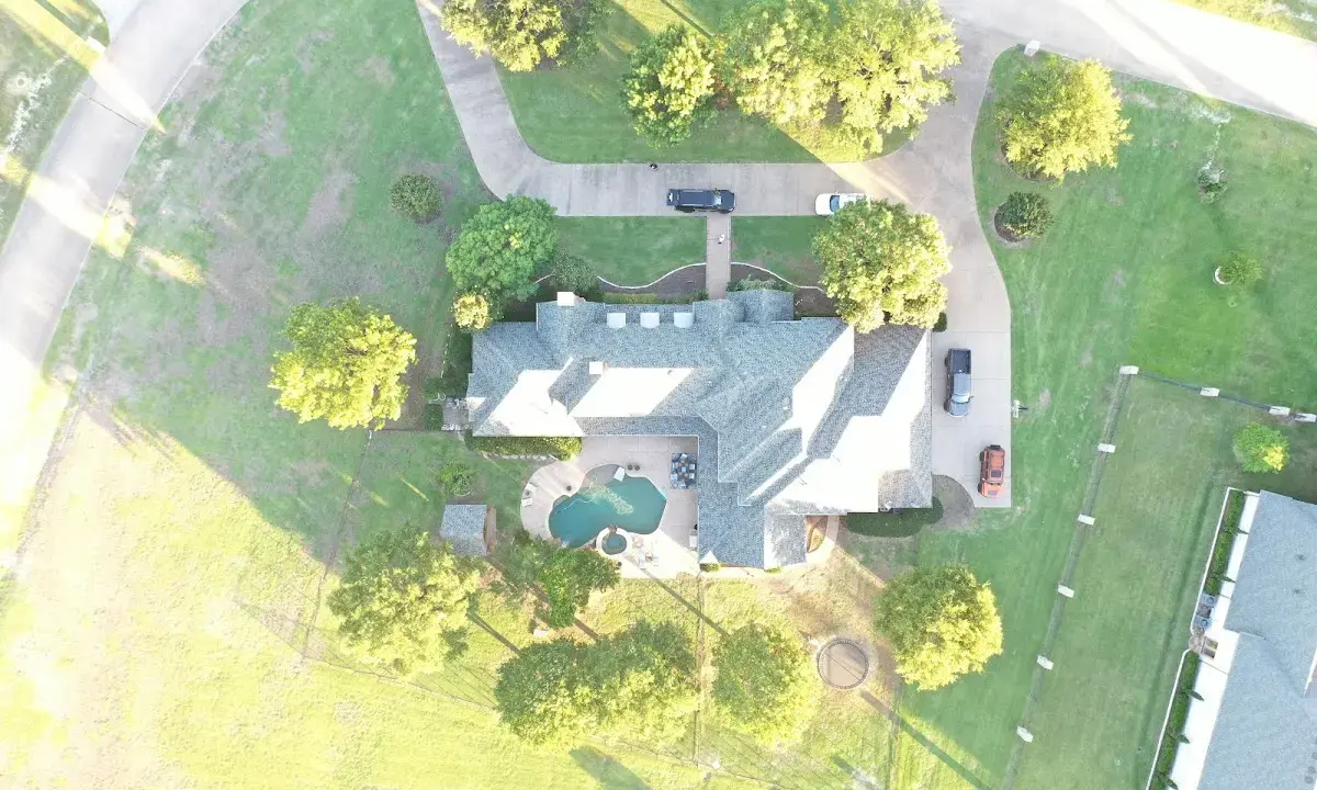 New shingle roof installation on a home in Honey Brook